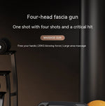 Transform Your Relaxation with Our Four Head Percussive Massage Gun - Serene Body Co