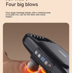 Transform Your Relaxation with Our Four Head Percussive Massage Gun - Serene Body Co