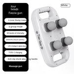 Transform Your Relaxation with Our Four Head Percussive Massage Gun - Serene Body Co