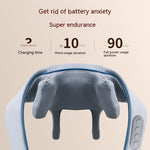 Gray Rechargeable Neck Massager Shawl - Serene Body Co