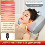 Multifunctional Rechargeable Hot Compress Massage Pillow - Serene Body Co